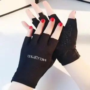 고품질 스포츠 여성 레저 논슬립장갑 반장갑블랙 등산장갑 (WFFWRYO)