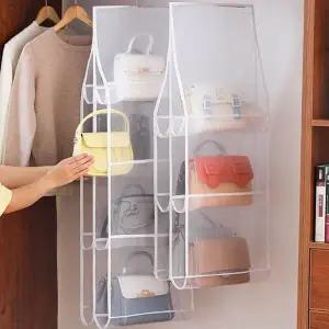 가방 정리함 보관함 먼지 오염 방지 반투명 매쉬 (WC67610)