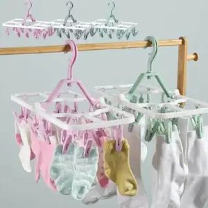 고품질 빨래 일상 집게 접이식 생활 건조대 다용도 어디서든 (WFFWT55)