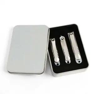 3종세트 네일클리퍼 손톱깎이 실버 큐티클 (WFFWPD1)