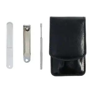 손톱깎이 3종세트 NC 06 귀이개 네일파일 블랙 (WFFWPCG)