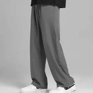 남자 룩 일자 대학생 캠퍼스 와이드 여름 밴딩 슬랙스 (WFFWQ3K)