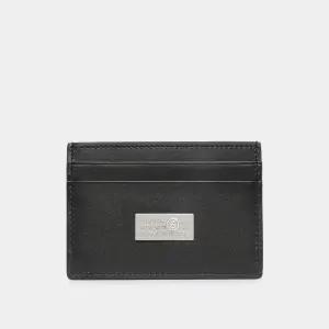 마르지엘라 26SS MM6 넘버링 패치로고 뉴메릭 레더 여성 카드지갑 SA5UI0026 P8873