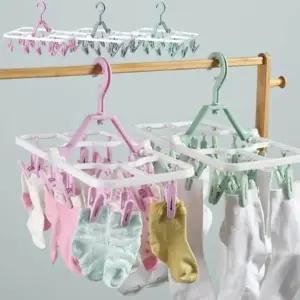 빨래 일상 집게 접이식 생활 건조대 다용도 어디서든 (WFFWT55)