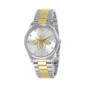 YA1264131 G타임리스 남녀공용 메탈 쿼츠 38mm