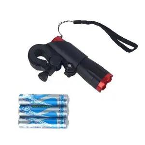 [하프클럽/]자전거 줌기능 LED 라이트 브라켓포함 4기능