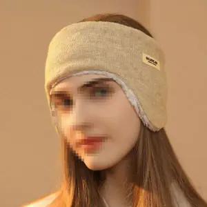 [하프클럽/]3색 1개 헤어 밴드 형 뽀글이 귀 워머 귀덮개 방한 귀