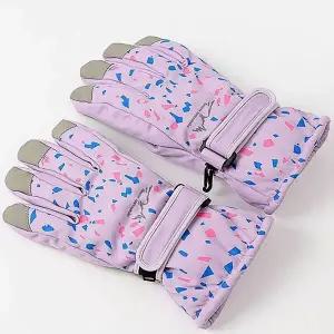 [하프클럽/]스키장갑 터치 팔레트 여성용 방한 스키 겨울