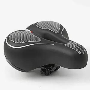 [하프클럽/]스프링 자전거 안장 블랙 안장쿠션 MTB안장