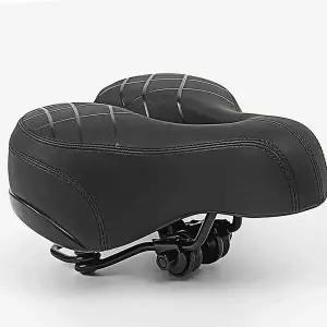 [하프클럽/]스프링 자전거 안장 블랙 MTB안장 사이클안장