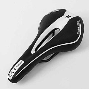 [하프클럽/]레일형 자전거 안장 화이트 안장쿠션 스프링안장