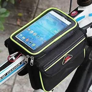 [하프클럽/]더블백 자전거 스마트폰가방 프레임가방