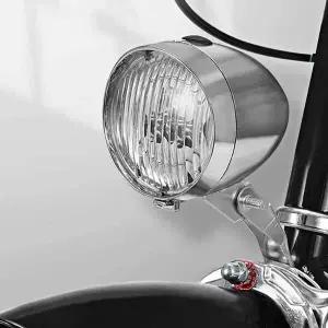 [하프클럽/]자전거전조등 실버 자전거라이트 자전거LED라이트