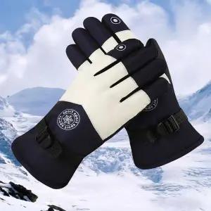 [하프클럽/]남녀공용 4컬러 겨울철 스키장갑 기모안감 방한장갑