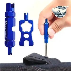 [하프클럽/]자전거 킥보드 밸브 코어 수공구 다기능 툴