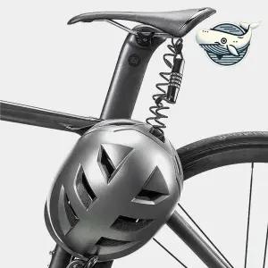 [하프클럽/]안전한 자전거 헬멧 번호키 스프링 잠금장치