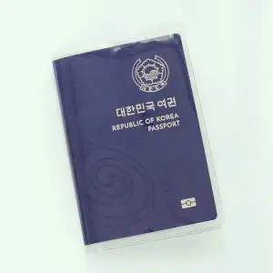 고품질 투명 포켓 여권 케이스 1P (유광) 신여권 구여권 여행용 (WFFXP0H)