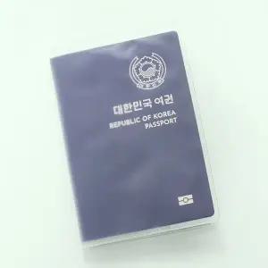 고품질 투명 포켓 여권 케이스 1P (무광) 신여권 구여권 여행용 (WFFXQCL)