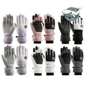 [하프클럽/]겨울 따뜻한 스키 장갑 방한 패딩 장갑 멋진