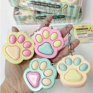 3000 꾹꾹이 키링 열쇠고리 키홀더 고양이키링 (WEBCAAB)