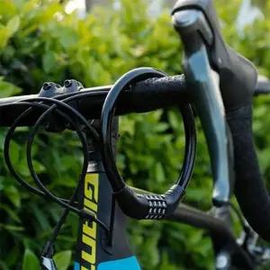 [하프클럽/]자물쇠 베이직 자전거 킥보드 오토바이 올데이 4자리