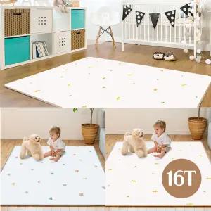 PE 웰빙플러스 놀이방매트 16T 185x140cm 2중엠보 논슬립
