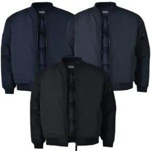 영앤올드 고랄 남자 항공 점퍼 패딩 웰론 잠바 블루종 일상복 근무복