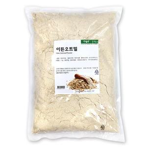 오트밀분말1kg/오트밀/귀리/분말/가루/파우더/식사대용/우유/쉐이크/죽/쿠키/요리/수제비/제과/제빵/건강식