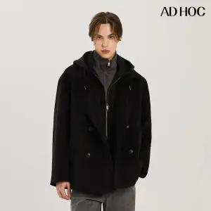[애드호크] 남여공용 후드디테쳐블 피코트(HZAHC82)