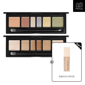 정샘물 아티스트 컨실러 팔레트(+ 스킨누더 컨실러 미니#라이트)
