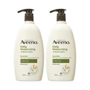 아비노 데일리모이스처라이징 바디워시 532ml, 2개+증정(아비노베이비 데일리 로션 30g, 1개)