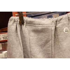 1장 국산 남성 보온메리하의 줄가라 멜란지 발목 시보리 95 100 105 110  내복 내의 아랫도리 갱수네 단품 하