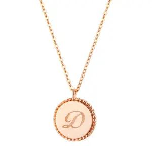 14k 마이원 스토어 이니셜 목걸이