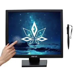 터치모니터 17형 4:3 윈도우호환 스크린 HDMI 케이블 터치펜 포함 새제품