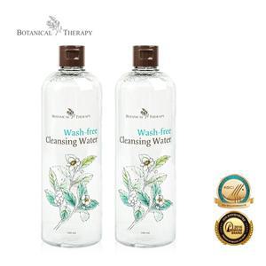 [보타니컬테라피][12.17(수)핫딜] 워시프리 클렌징워터 대용량 더블세트 (500mL x 2개)