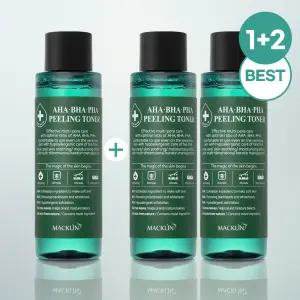 맥클린 아하바하파하 필링토너 150mlx3 데일리 각질 케어