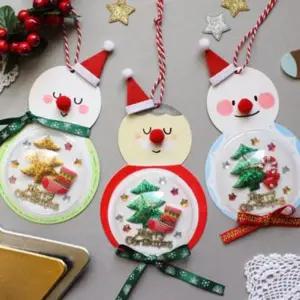 크리스마스 품은 눈사람10set