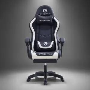 [일루일루]라이트 지 타이탄 게이밍의자 컴퓨터의자 리클라이닝 쿠션포함 발받침대포함 3color