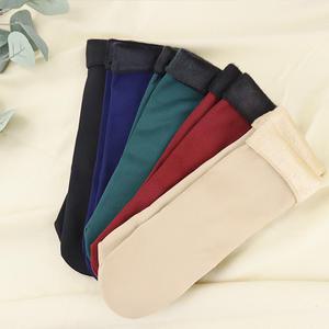 따뜻한 여성 밍크 양말 5매 털 수면 겨울 기모 발목