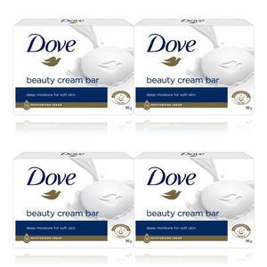 도브 비누 화이트 뷰티 바 90g x 4개