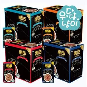 아이시아 흑관 그레인프리 주식파우치 70g 12개입 고양이습식