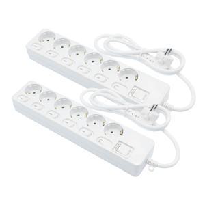 STAGER (16A) 6구 개별 멀티콘센트, 2.5M, 2개