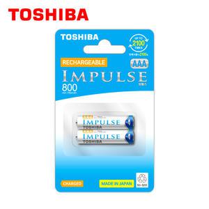 도시바 충전지 임펄스 AAA 800mAh 충전용 건전지 2개입
