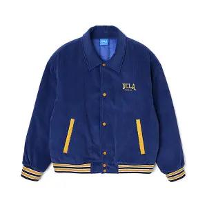 [UCLA]남여공용 자수 코듀로이 바시티 패딩 점퍼(UZAUJ83)