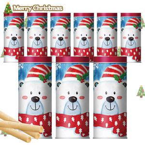 피터래빗 웨이퍼 롤 크리스마스 에디션 바닐라(곰) 한정행사 9통(100gx9통) 과자스낵웨하스스틱