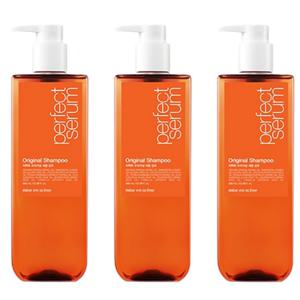 미쟝센 퍼펙트 오리지널 세럼 샴푸 3개 묶음 680mL 플로럴 향 MiseEnScene Perfect Original Serum SHAMPOO