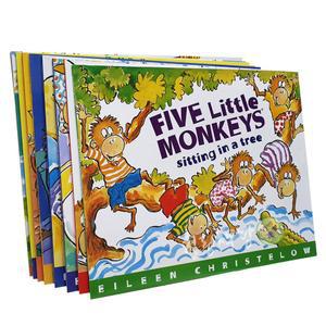 파이브 리틀 몽키즈 전집 9권 멀티파우치 영어원서 Five Little Monkeys 음원 영어그림책