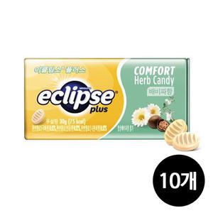 이클립스 플러스 허브캔디 배비파향, 30g, 10개