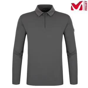 [밀레] [ 23FW ] 남성 간절기 카라티 투케L 카라 집업 티셔츠_MXSFT202IIII_US