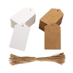 크리스마스 소원카드 크라프트 태그 100개 행택 로프 카드 종이 학교 행사 도서관 감사편지